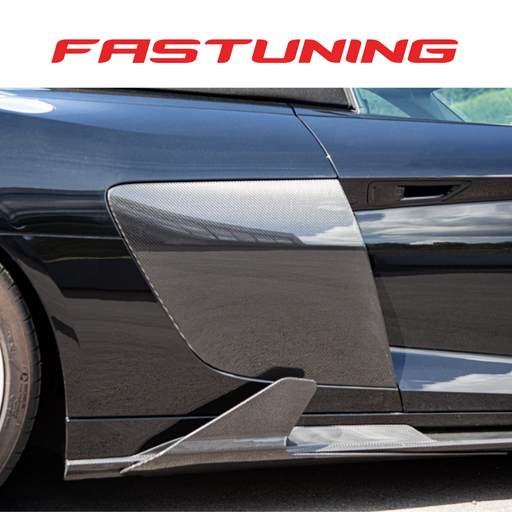 Capristo Carbon Fiber Side Fins Audi 4S R8 (2020+) - FAS Tuning