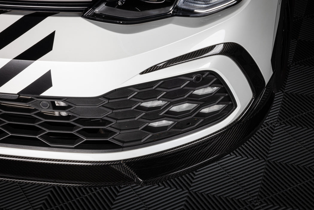 APR Carbon Fiber Front Bumper Trim for Volkswagen MK8 GTI - FAS Tuning