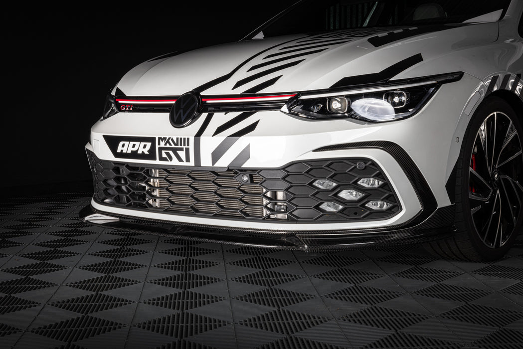 APR Carbon Fiber Front Lip Spoiler for Volkswagen MK8 GTI - FAS Tuning