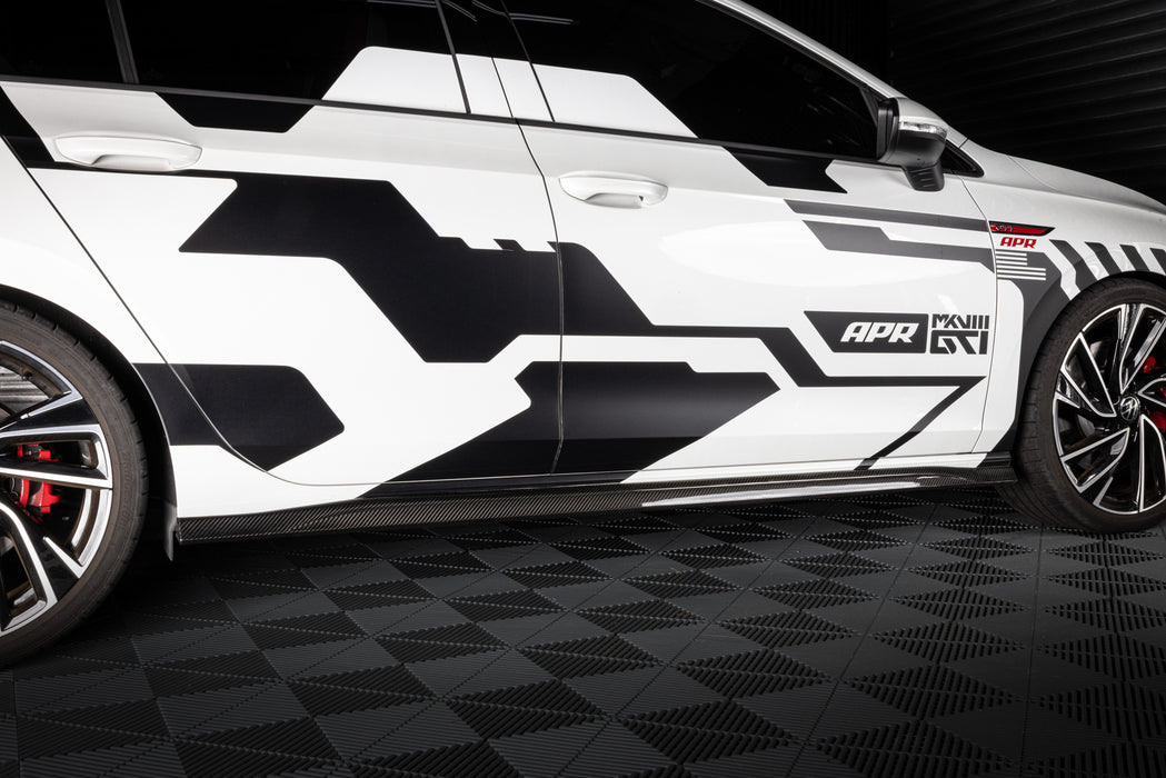 APR Carbon Fiber Side Skirts for Volkswagen MK8 GTI - FAS Tuning