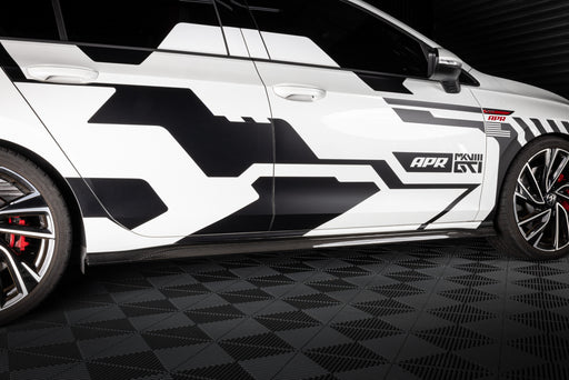 APR Carbon Fiber Side Skirts for Volkswagen MK8 GTI - FAS Tuning
