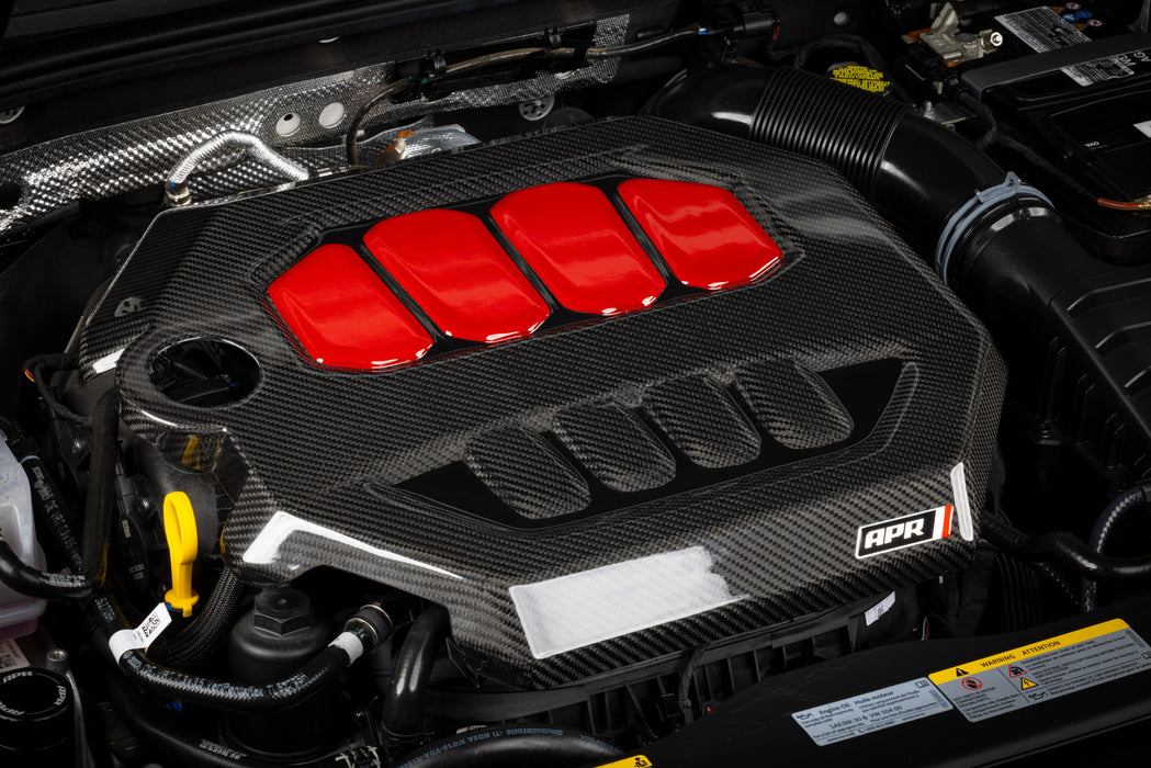 APR Carbon Fiber Engine Cover for Volkswagen MK8 GTI, Golf R and Audi 8Y S3 - FAS Tuning