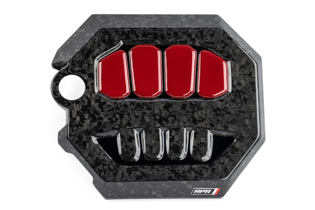 APR Forged Carbon Fiber Engine Cover for Volkswagen MK8 GTI, Golf R and Audi 8Y S3 - FAS Tuning