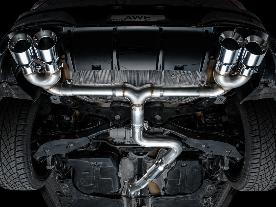 AWE Track Edition Catback Exhaust for Volkswagen MK8 Golf R - FAS Tuning