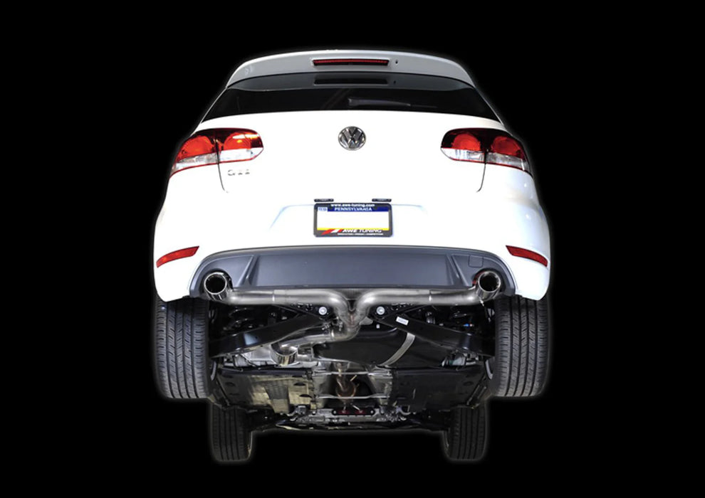 AWE Tuning Performance Exhaust Fits 2010–2014 VW MK6 GTI - FAS Tuning