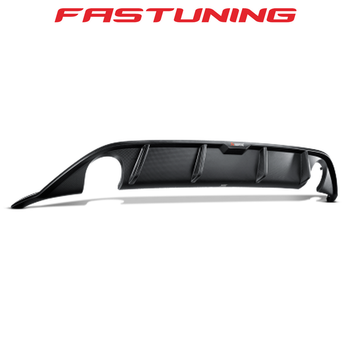 Akrapovič Rear Carbon Fiber Diffuser VW MK7 GTI - FAS Tuning