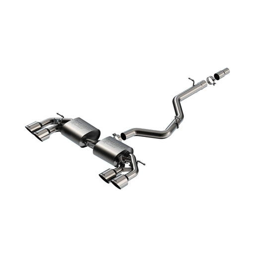 Borla S-Type Catback Exhaust Fits VW MK8 Golf R - FAS Tuning