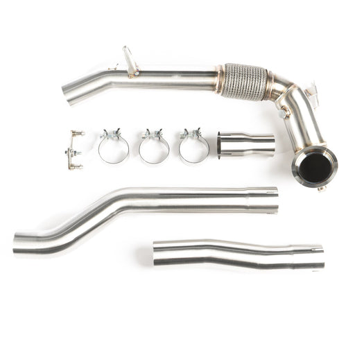 CTS Turbo EVO4 AWD Race Downpipe for Volkswagen MK8/MK8.5 Golf R and Audi 8Y/8Y.2 S3 - FAS Tuning