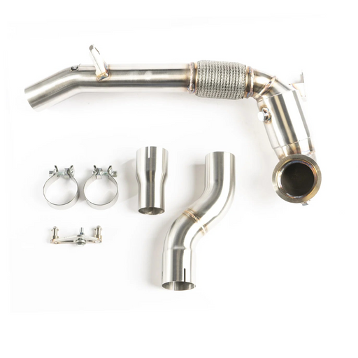 CTS Turbo EVO4 High Flow Catted Downpipe for Volkswagen MK8/MK8.5 GTI (2022+) - FAS Tuning