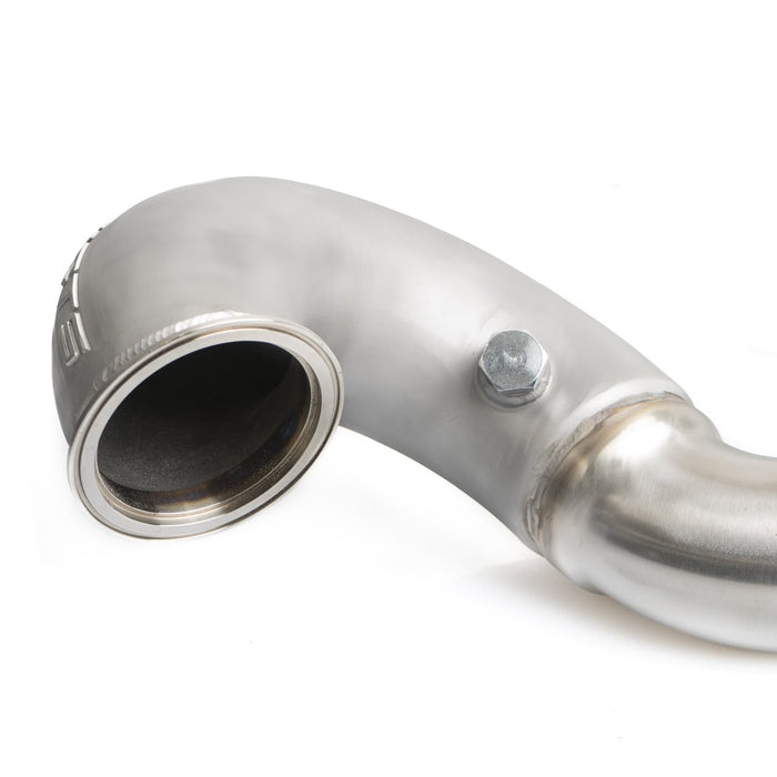 CTS Turbo Downpipe with High Flow Cat for Volkswagen MK7/MK7.5 GTI - FAS Tuning