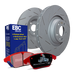 EBC S4K Redstuff Pad and USR Rotor Front Kit Audi 8V S3, MK7/MK8 GTI & Golf R - FAS Tuning