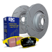 EBC S9K Yellowstuff Pad and USR Rotor Front Kit Audi 8V S3, MK7/MK8 GTI & Golf R - FAS Tuning