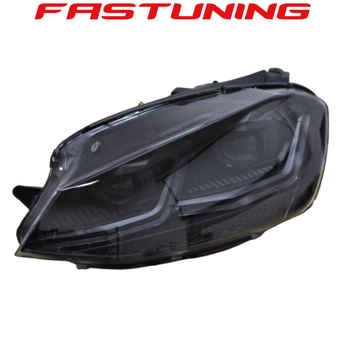 FAS Tuning LR MK7.5 Black LED Headlights VW MK7 Golf/GTI