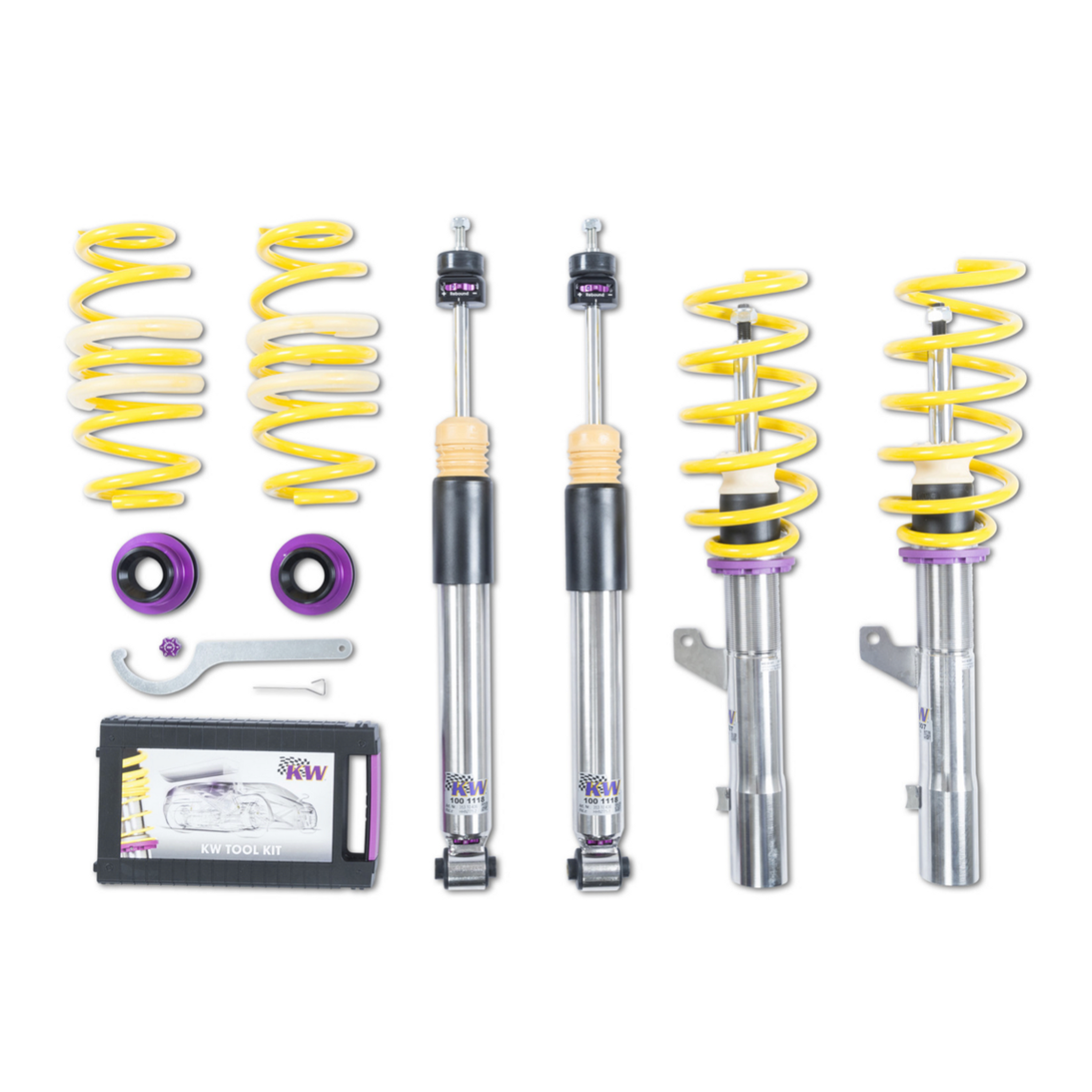 KW Variant 3 Coilover Kit - 2012-2013 Volkswagen Beetle 2.5L/TDI main image 0