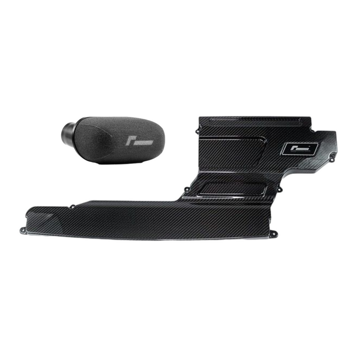 RacingLine R600 Cold Air Intake Gloss Carbon Fiber Lid Trifoam Filter - FAS Tuning