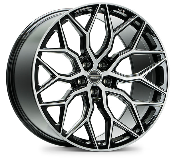 Vossen HF-2-Brushed Gloss Black - FAS Tuning