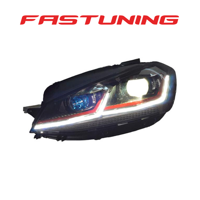BEC Eds Reps MK7.5 GTI Style LED Headlights - FAS Tuning