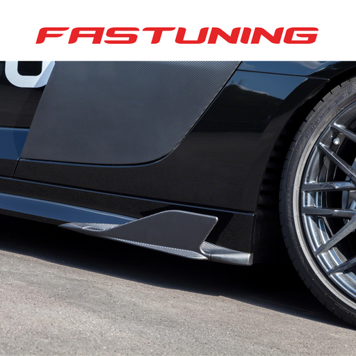 Capristo Carbon Fiber Side Fins Audi 4S R8 - FAS Tuning