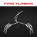 Capristo ECE Valved Exhaust with Mid-Pipes and Carbon Tips E2P Audi B9 RS5 Sportback - FAS Tuning