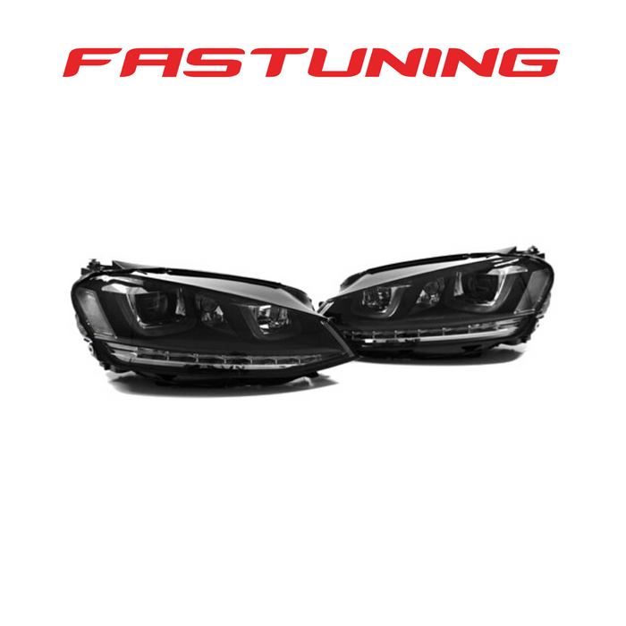 Helix MK7 Black Stripe Helix LED Headlights VW MK7 Golf/GTI - FAS Tuning