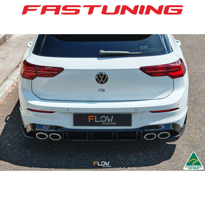 Flow Designs Rear Spats VW MK8 Golf R