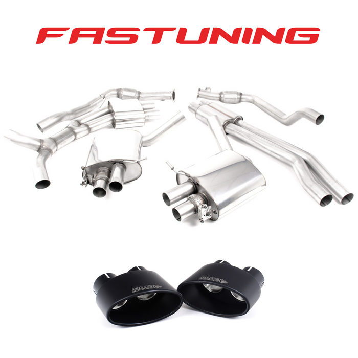 Milltek Valved Resonated Catback Exhaust Audi B9 RS5 Coupe - FAS Tuning