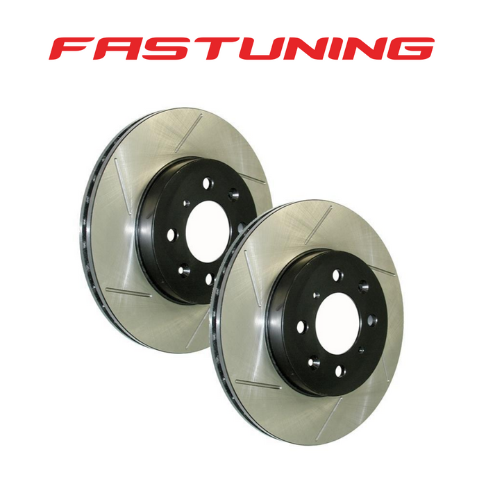 StopTech Rear 272mm Slotted Brake Rotors VW/Audi - FAS Tuning