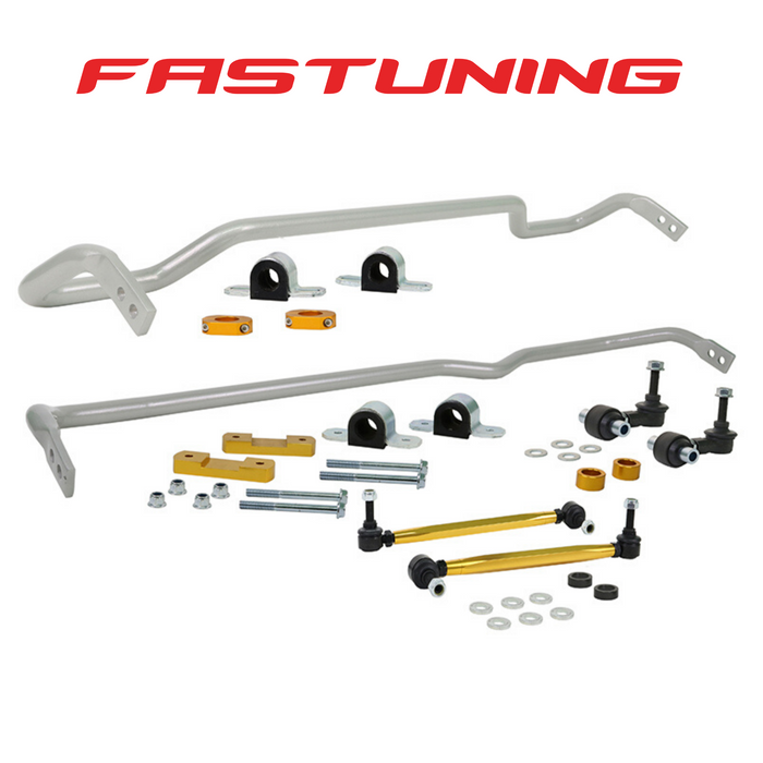 Whiteline 24mm Front and 22mm Rear Sway Bar Kit VW/Audi MQB FWD - FAS Tuning